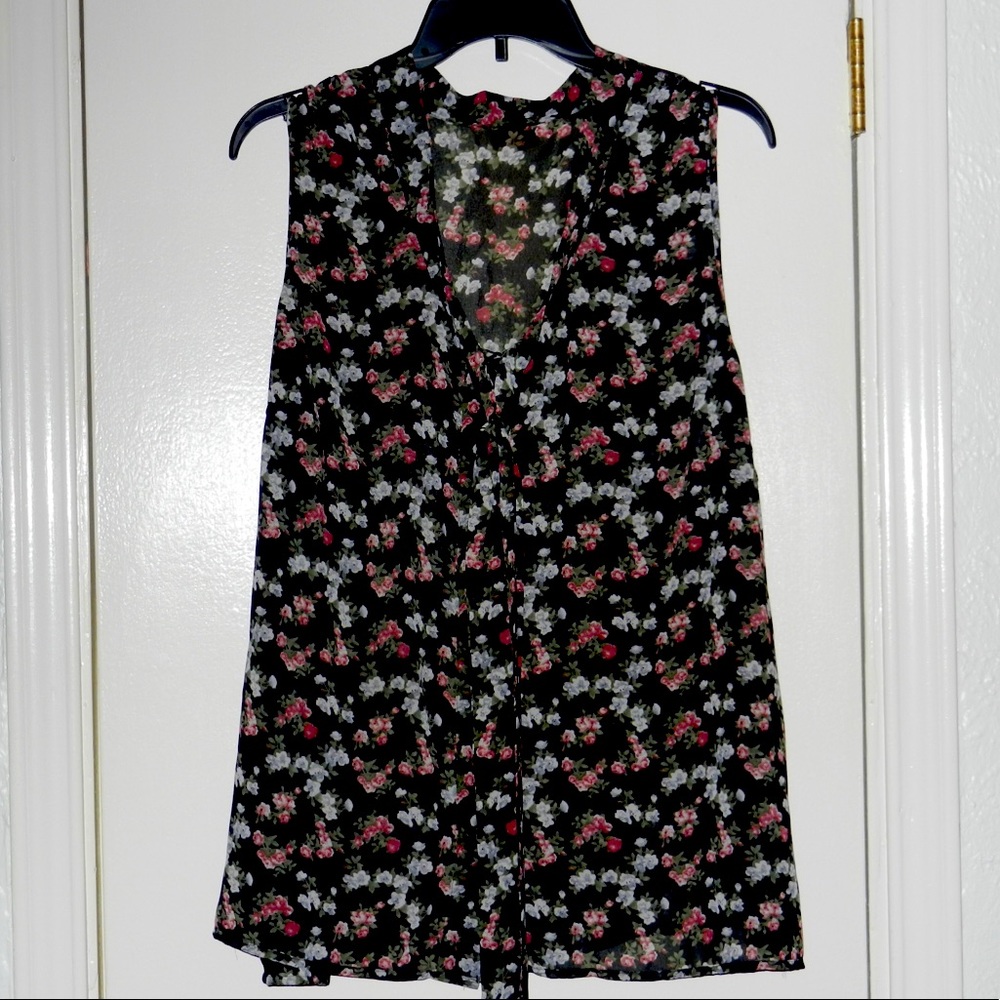 Women’s Brisk Flowered Tank - size 3X